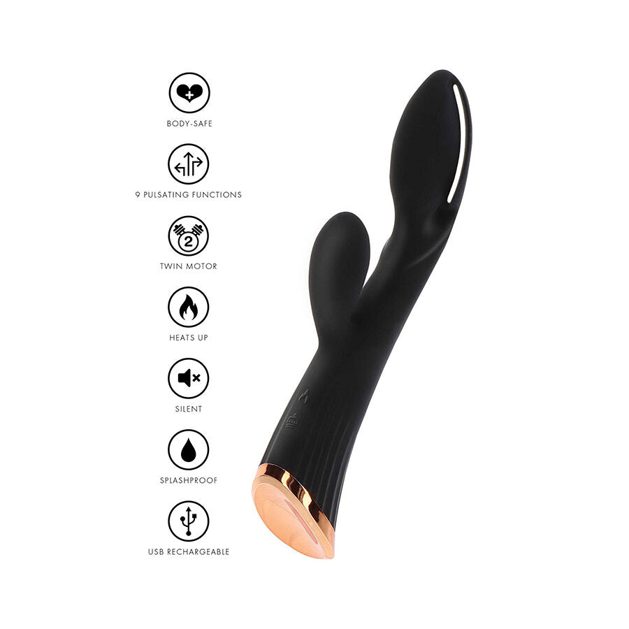 TOYJOY VIBRADOR ESTIMULADOR DE CLIToRIS EXTRA INTENSO IVY CASSIA PRETO