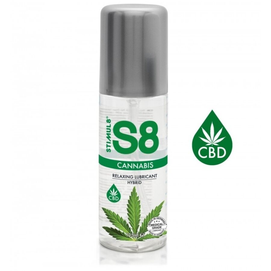 STIMUL8 LUBRIFICANTE HiBRIDO DE CANNABIS S8 125 ML