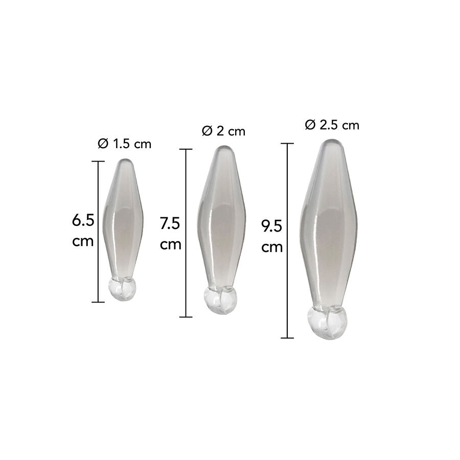 TOYJOY ANAL PLAY FINGER RIMMER 3 PEyAS TRANSPARENTE