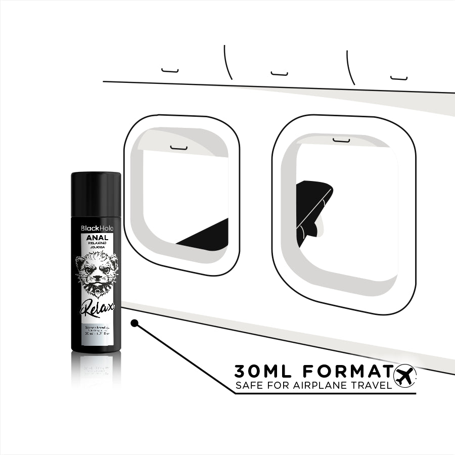BLACK HOLE GEL BASE DE SILICONE DILATAyaO ANAL 30 ML