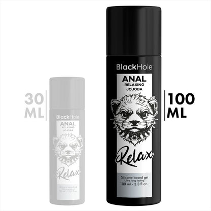 BLACK HOLE GEL BASE DE SILICONE DILATAyaO ANAL 30 ML