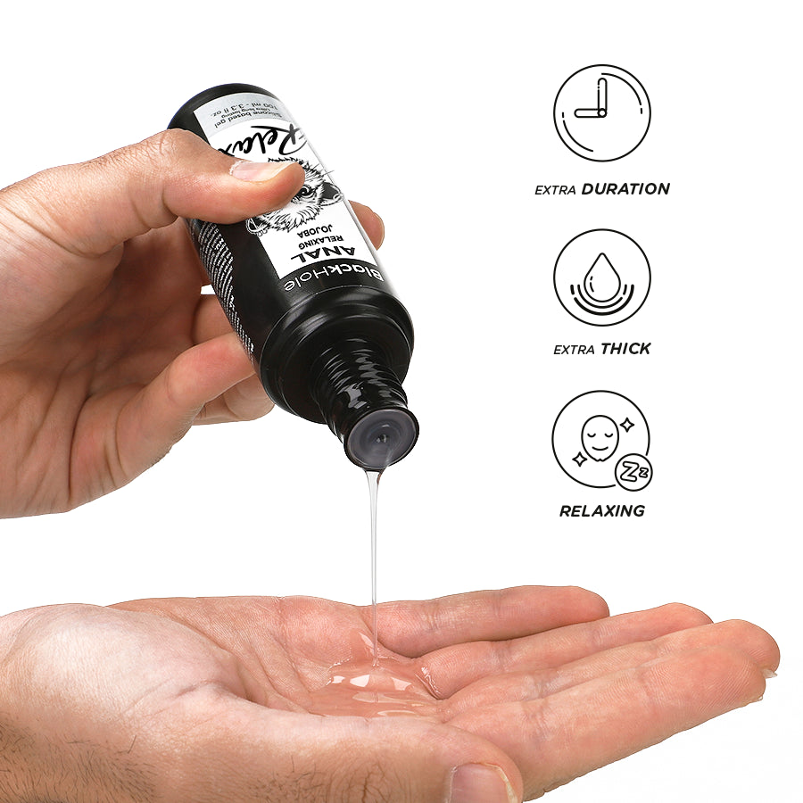 BLACK HOLE GEL BASE DE SILICONE DILATAyaO ANAL 30 ML