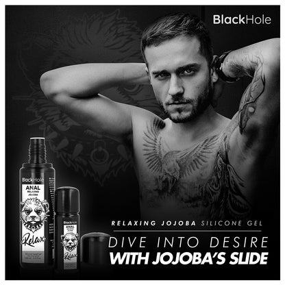 BLACK HOLE GEL BASE DE SILICONE DILATAyaO ANAL 30 ML