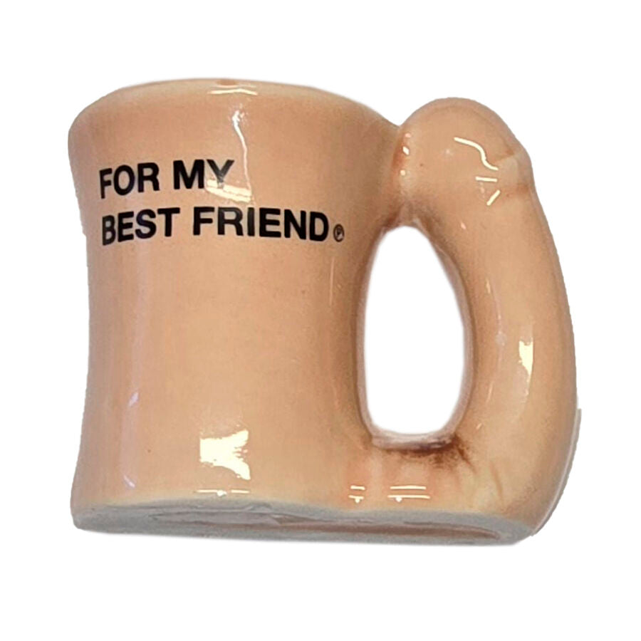 DIABLO PICANTE CANECA MAGNET DE CERaMICA COM ALyA DE PeNIS PARA MEU MELHOR AMIGO