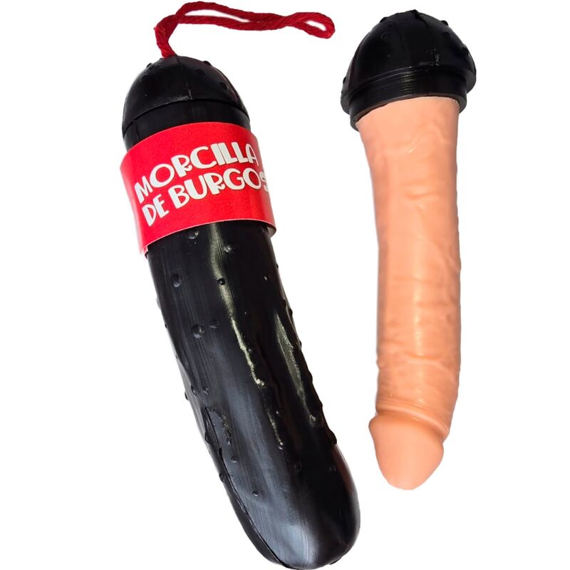 DIABO PICANTE DILDO DE SALSICHA DE SANGUE DE BURGOS