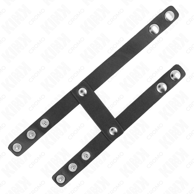 KINK ANEL DE PeNIS DUPLO DE COURO AJUSTaVEL