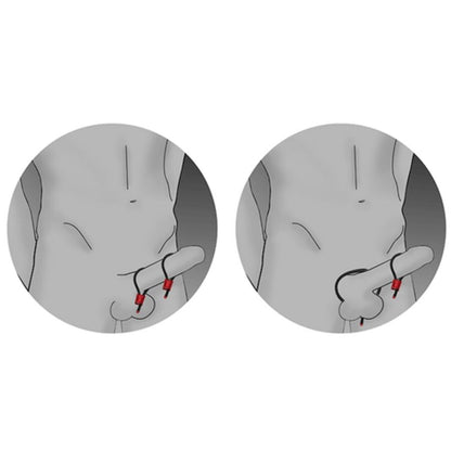 ELECTRASTIM ANeIS PENIANOS AJUSTaVEIS PRESTIGE ELECTRA LOOPS VERMELHOS