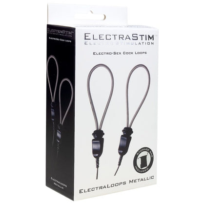 ELECTRASTIM ANeIS DE PeNIS DE METAL AJUSTaVEIS ELECTRALOOPS E STIM