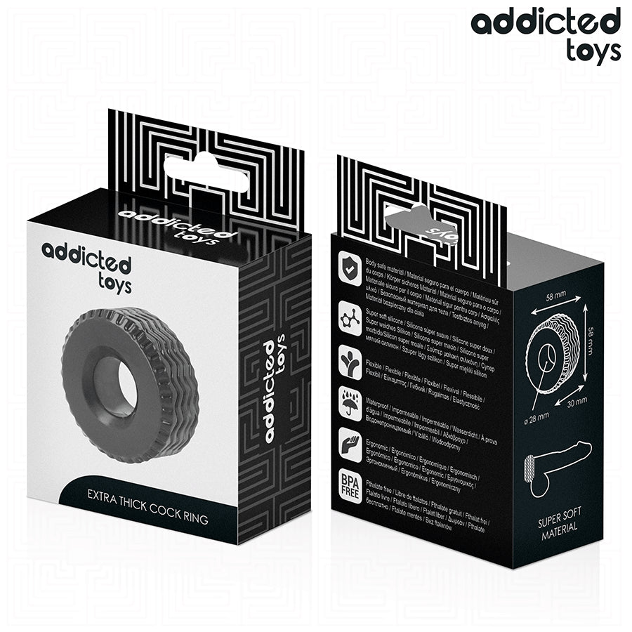 ADDICTED TOYS ANEL DE Pe EXTRA GROSSO