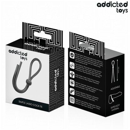 ADDICTED TOYS CORDA DE SILICONE PARA O PeNIS DE ALyA uNICA