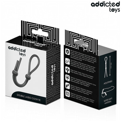 ADDICTED TOYS CORDA DE SILICONE PARA O PeNIS DE ALyA DUPLA