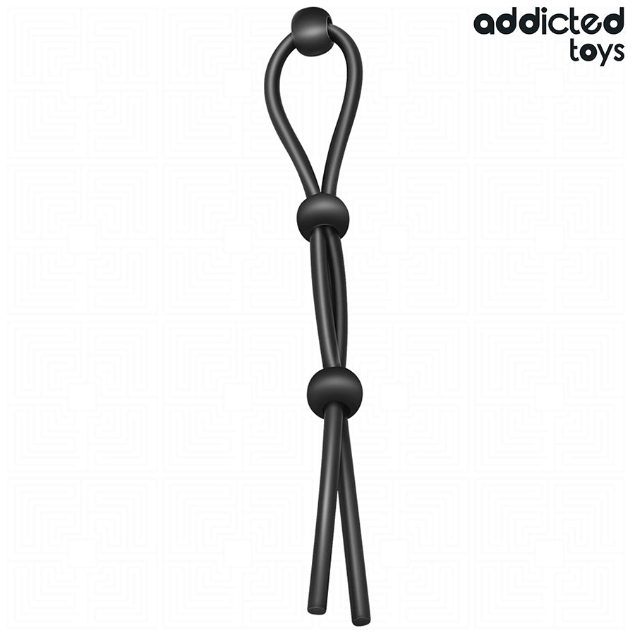 ADDICTED TOYS CORDA DE SILICONE PARA O PeNIS DE TRIPLO LOOP