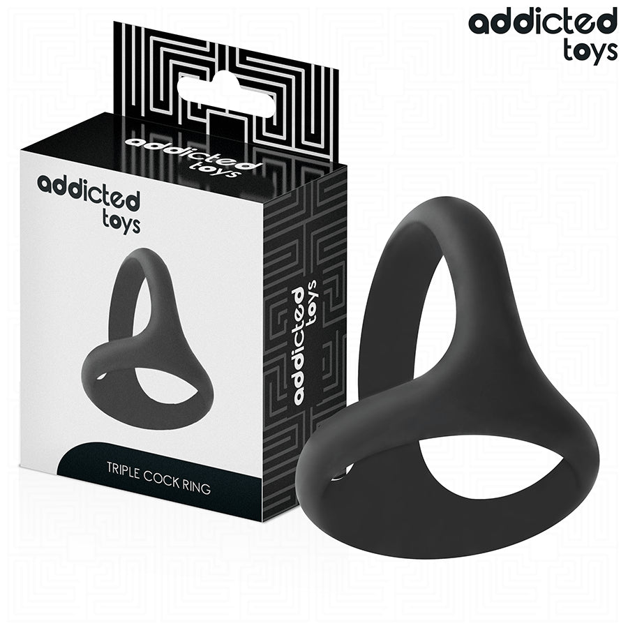 ADDICTED TOYS ANEL TRIPLO GROSSO PARA O PeNIS