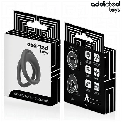 ADDICTED TOYS ANEL DE PeNIS COM DUPLA TEXTURA