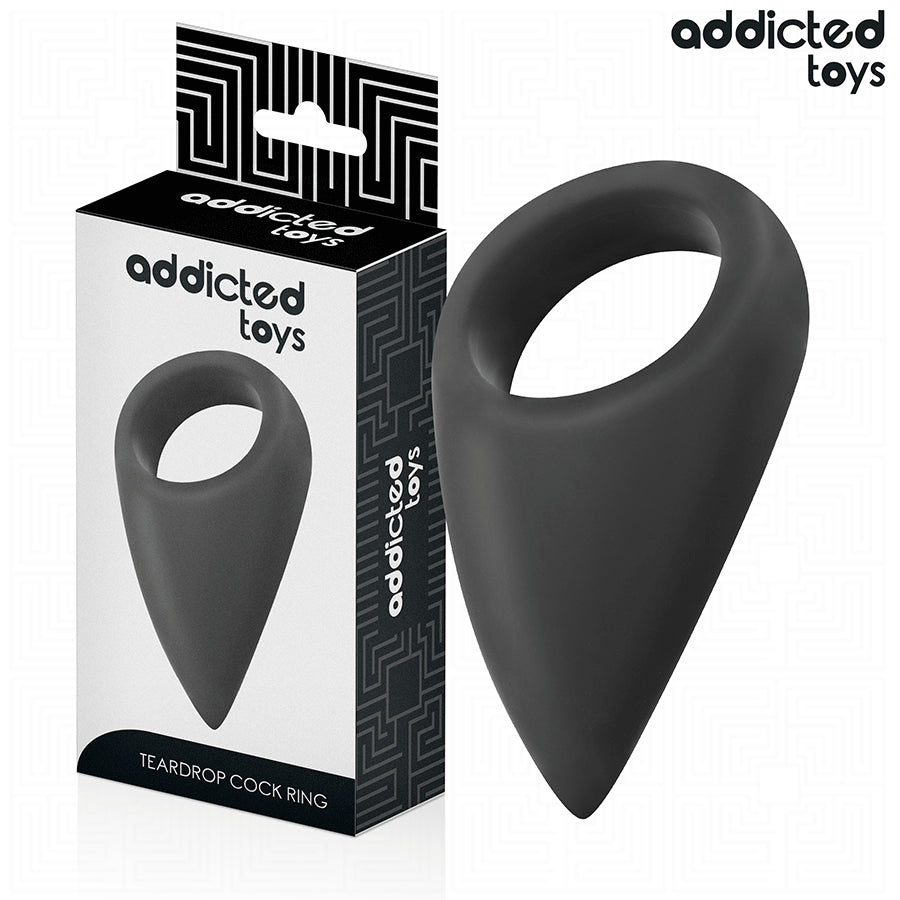 ADDICTED TOYS ANEL DE PeNIS EM FORMA DE LaGRIMAS