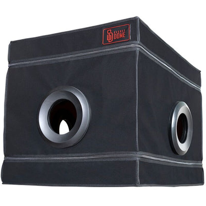 SECRET DOME KINK CLUB LA NICHE CABIN PRETO E VERMELHO