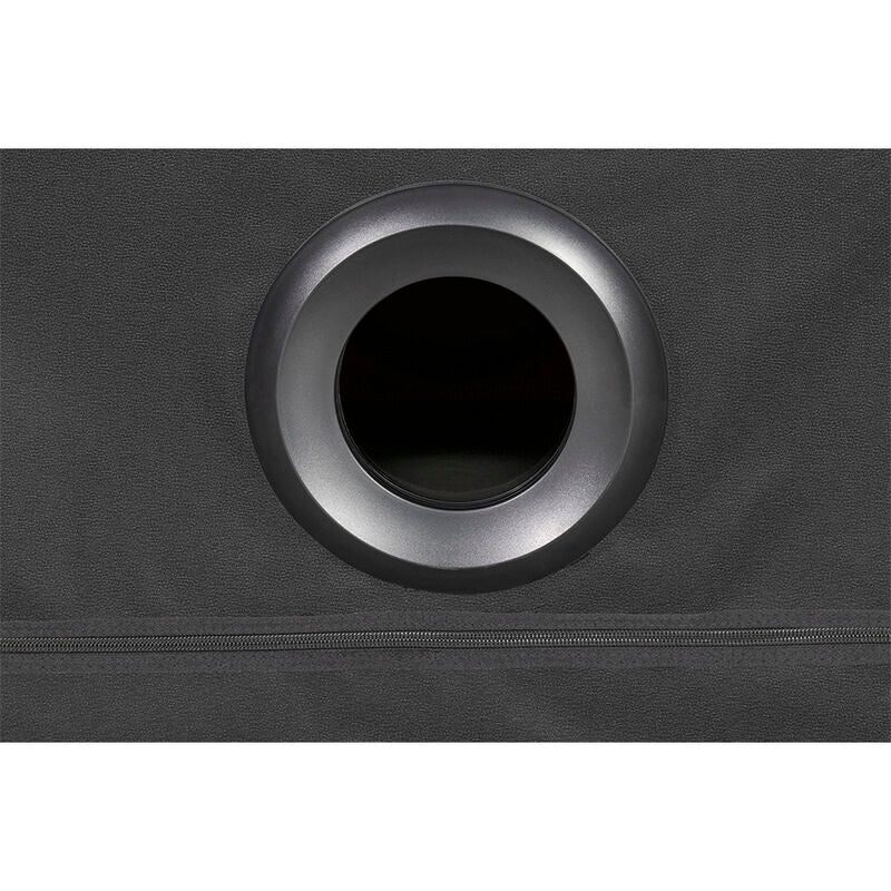 SECRET DOME KINK CLUB LA NICHE CABIN PRETO E VERMELHO