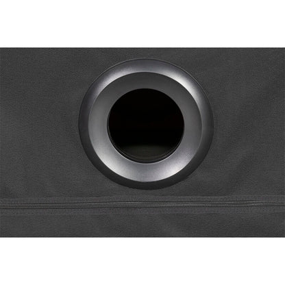 SECRET DOME KINK CLUB LA NICHE CABIN PRETO E VERMELHO