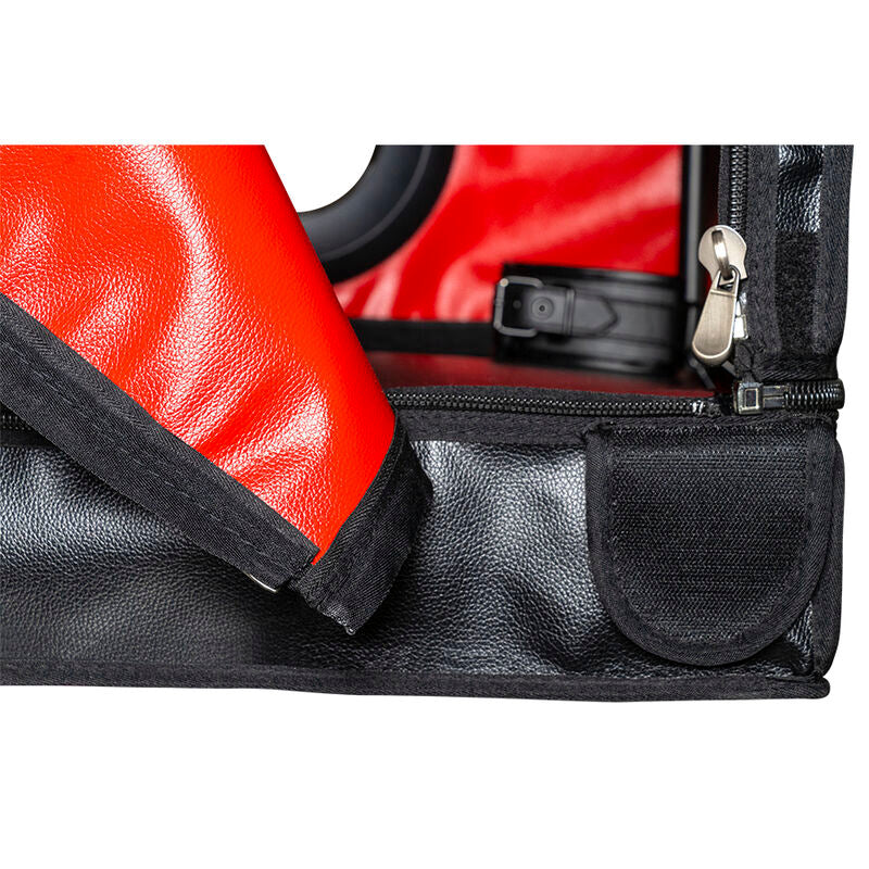 SECRET DOME KINK CLUB LA NICHE CABIN PRETO E VERMELHO