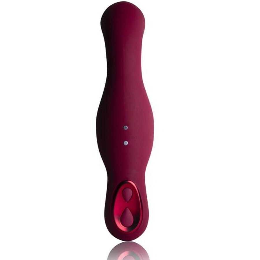 ROCKS OFF VIBRADOR PONTO G RUBY GLOW BLUSH VERMELHO