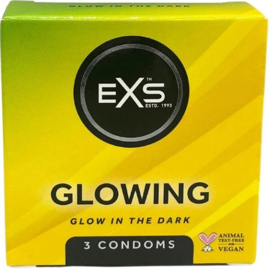EXS CONDOMS BRILHA NO ESCURO