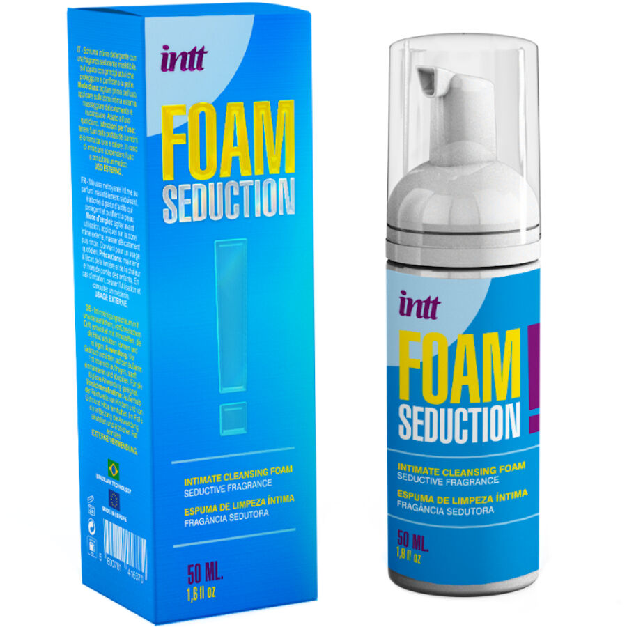INTT RELEASES ESPUMA DE LIMPEZA iNTIMA FOAM SEDUCTION 50 ML
