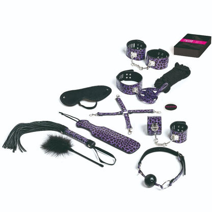 TEASE AND PLEASE 13 BONDAGE ACESSoRIOS ROXO NL EN DE FR ES IT SE NO PL RU