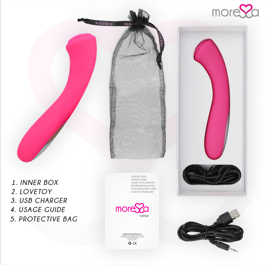MORESSA CELSO PREMIUM SILICONE RECARREGVEL