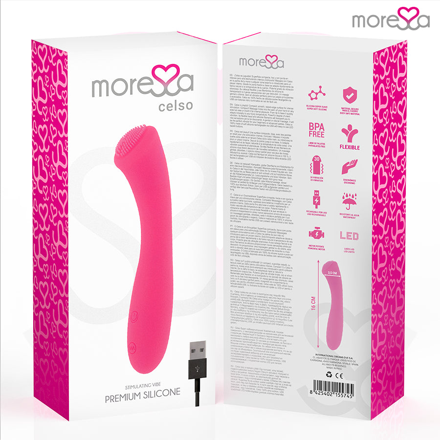 MORESSA CELSO PREMIUM SILICONE RECARREGVEL
