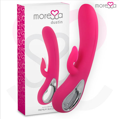 MORESSA DUSTIN ONDAS ESTIMULANTES DO CLIToRIS E VIBRAyaO PODEROSA SILICONE PREMIUM RECARREGaVEL