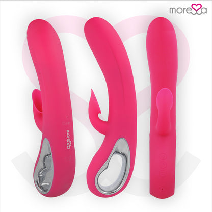 MORESSA DUSTIN ONDAS ESTIMULANTES DO CLIToRIS E VIBRAyaO PODEROSA SILICONE PREMIUM RECARREGaVEL