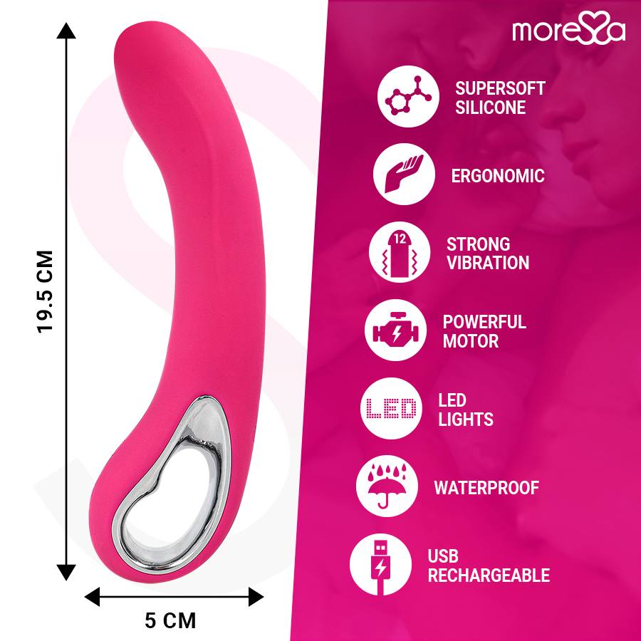 MORESSA NELSON PREMIUM SILICONE RECARREGVEL