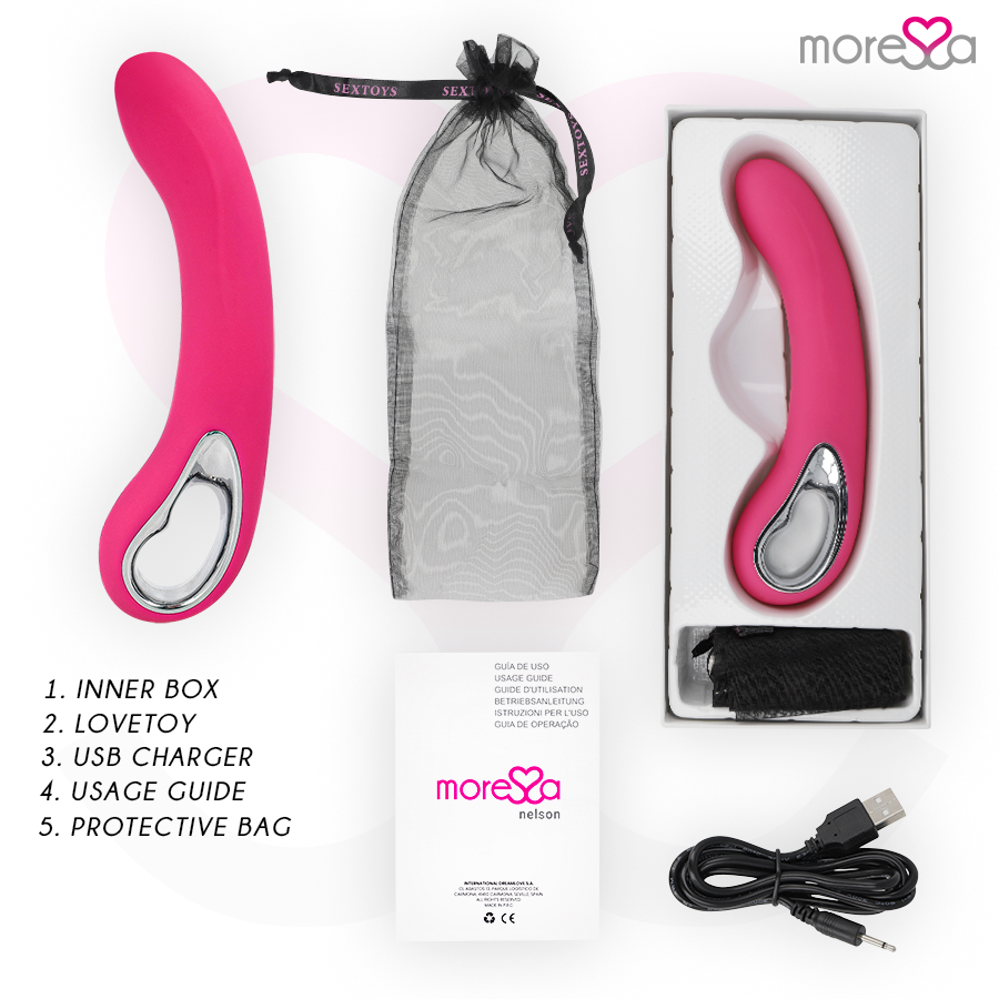MORESSA NELSON PREMIUM SILICONE RECARREGVEL