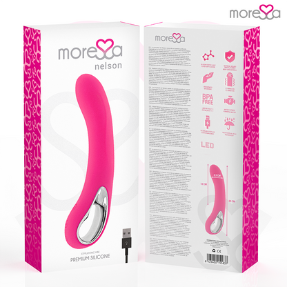 MORESSA NELSON PREMIUM SILICONE RECARREGVEL