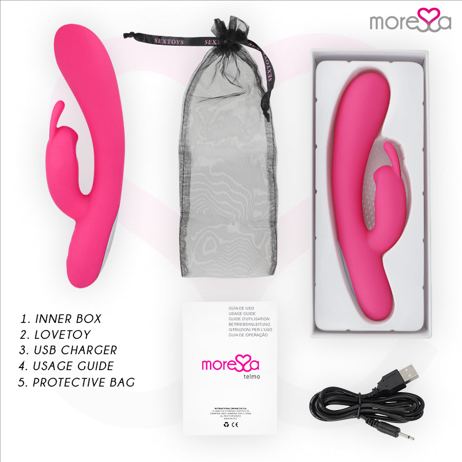 MORESSA TELMO PREMIUM SILICONE RECARREGVEL
