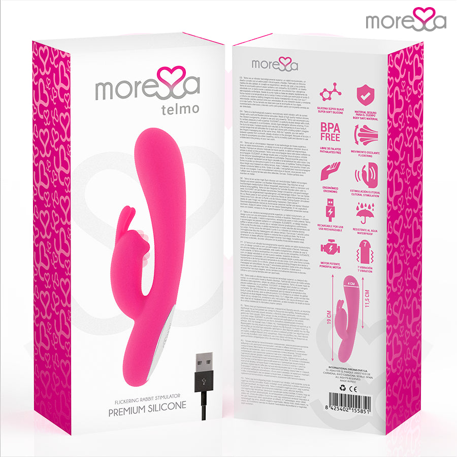 MORESSA TELMO PREMIUM SILICONE RECARREGVEL