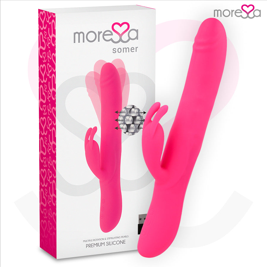 MORESSA VIBRADOR PREMIUM SOMER COM ROTAO MuLTIPLA