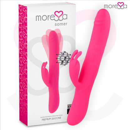 MORESSA VIBRADOR PREMIUM SOMER COM ROTAO MuLTIPLA