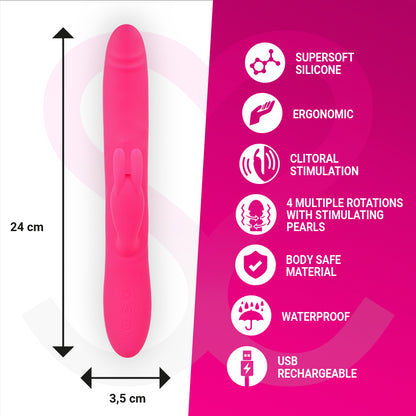 MORESSA VIBRADOR PREMIUM SOMER COM ROTAO MuLTIPLA