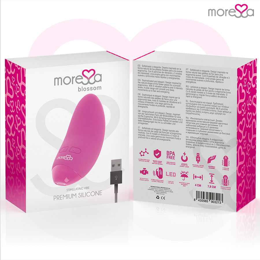 MORESSA VIBRADOR BLOSSOM ROSA
