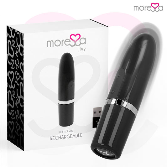 MORESSA IVY VIBRADOR ESTIMULADOR VIAGEM PRETO