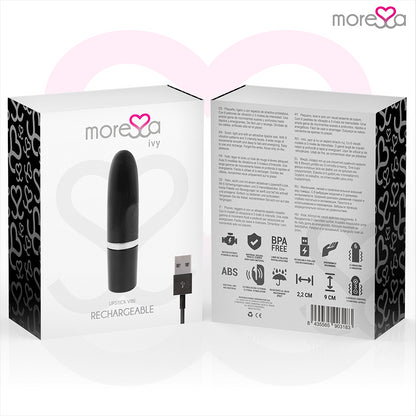 MORESSA IVY VIBRADOR ESTIMULADOR VIAGEM PRETO