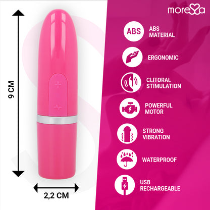 MORESSA IVY VIBRADOR ESTIMULADOR VIAGEM ROSA