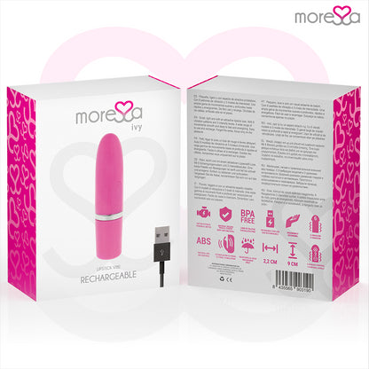MORESSA IVY VIBRADOR ESTIMULADOR VIAGEM ROSA