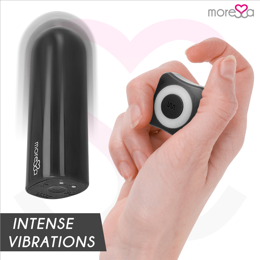 MORESSA NIX VIBRADOR CONTROLE REMOTO PRETO