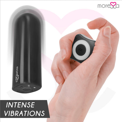 MORESSA NIX VIBRADOR CONTROLE REMOTO PRETO