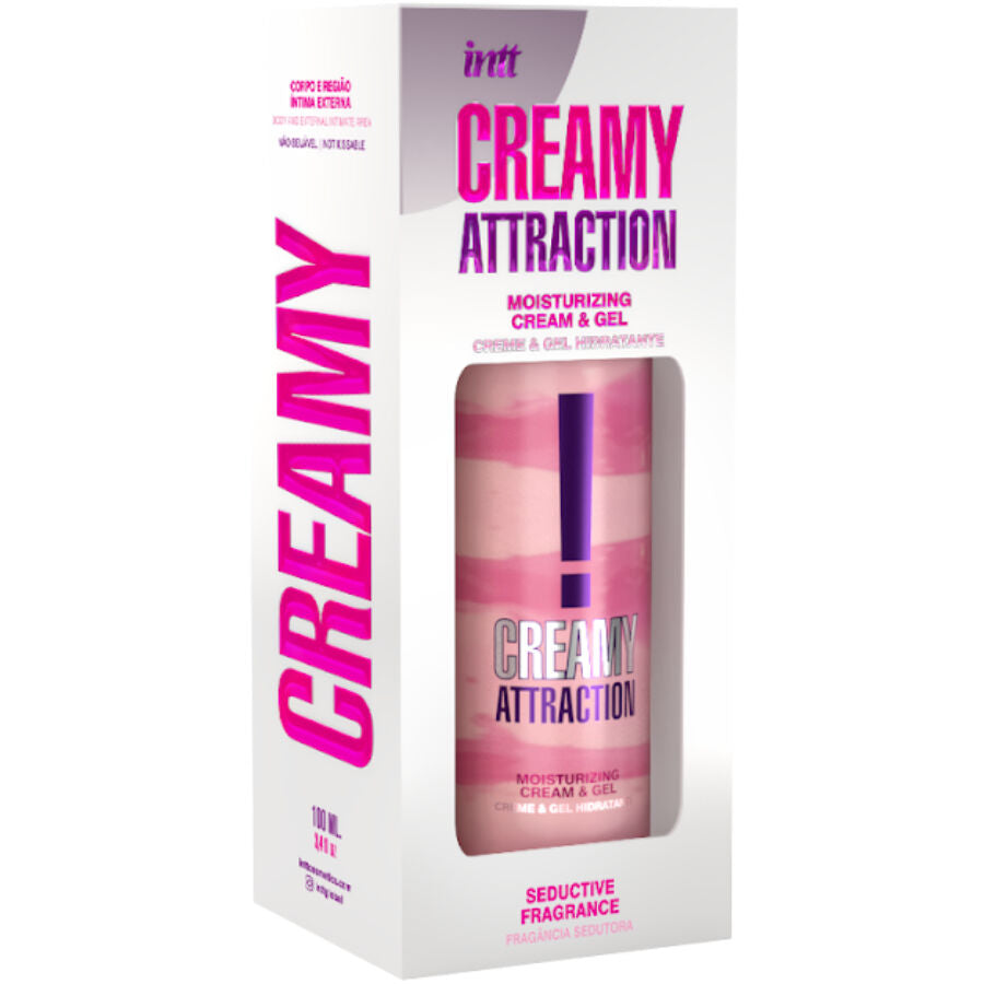 INTT RELEASES CREME E GEL COM FRAGRaNCIA AFRODISiACA 100 ML