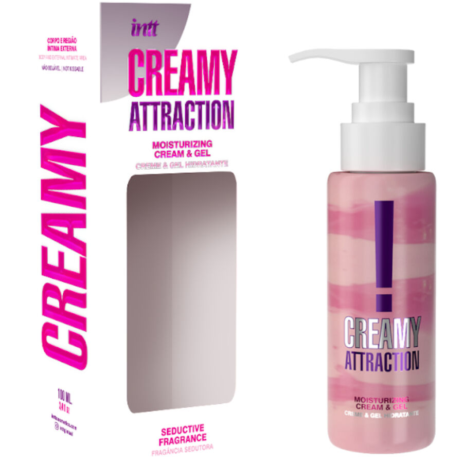 INTT RELEASES CREME E GEL COM FRAGRaNCIA AFRODISiACA 100 ML
