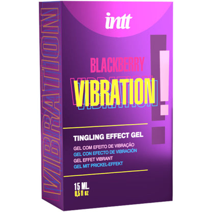 INTT RELEASES GEL VIBRANTE LiQUIDO SABOR AMORA 15 ML