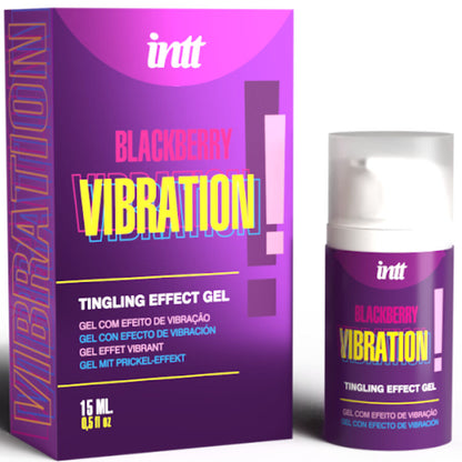 INTT RELEASES GEL VIBRANTE LiQUIDO SABOR AMORA 15 ML